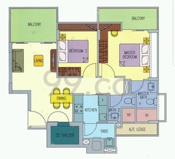 Palm Oasis (D15), Apartment #159458602